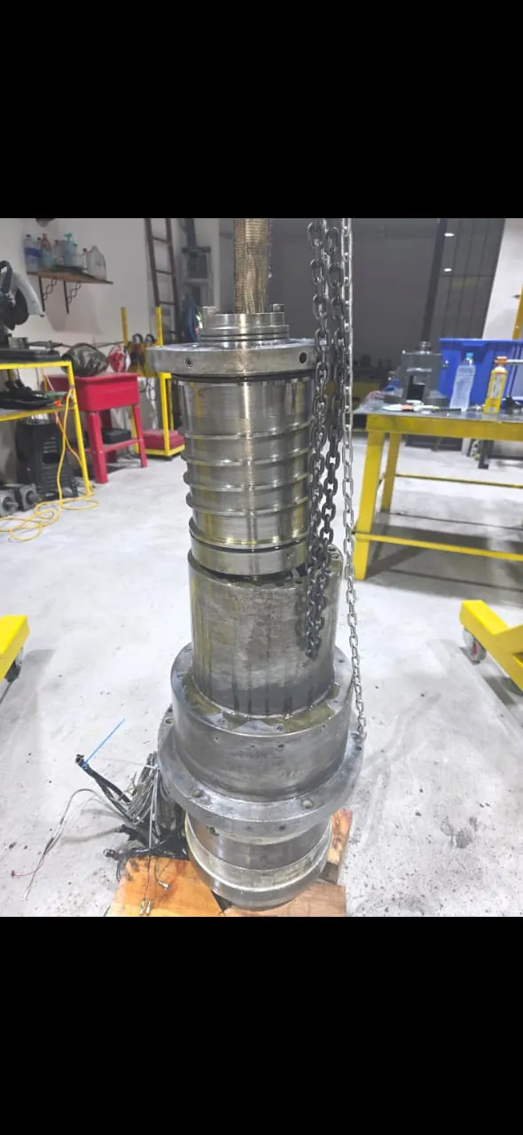 Reparación de spindle CNC 3